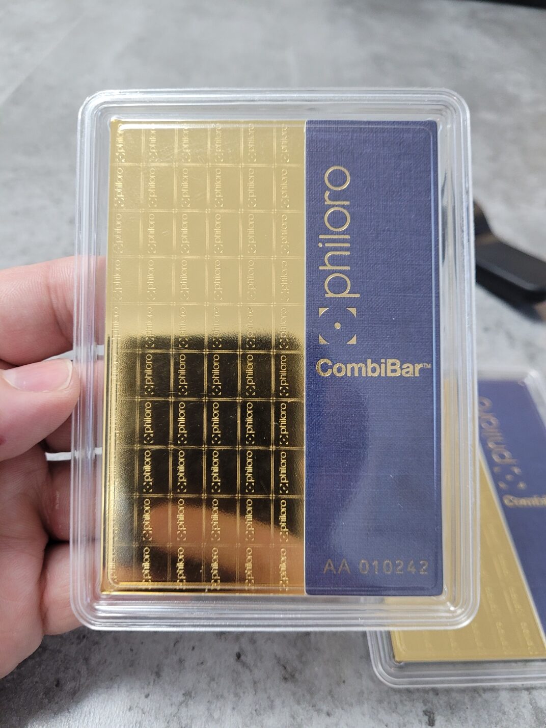 Gold kaufen CombiBar philoro 100 g Gold kaufen CombiBar philoro 100 g