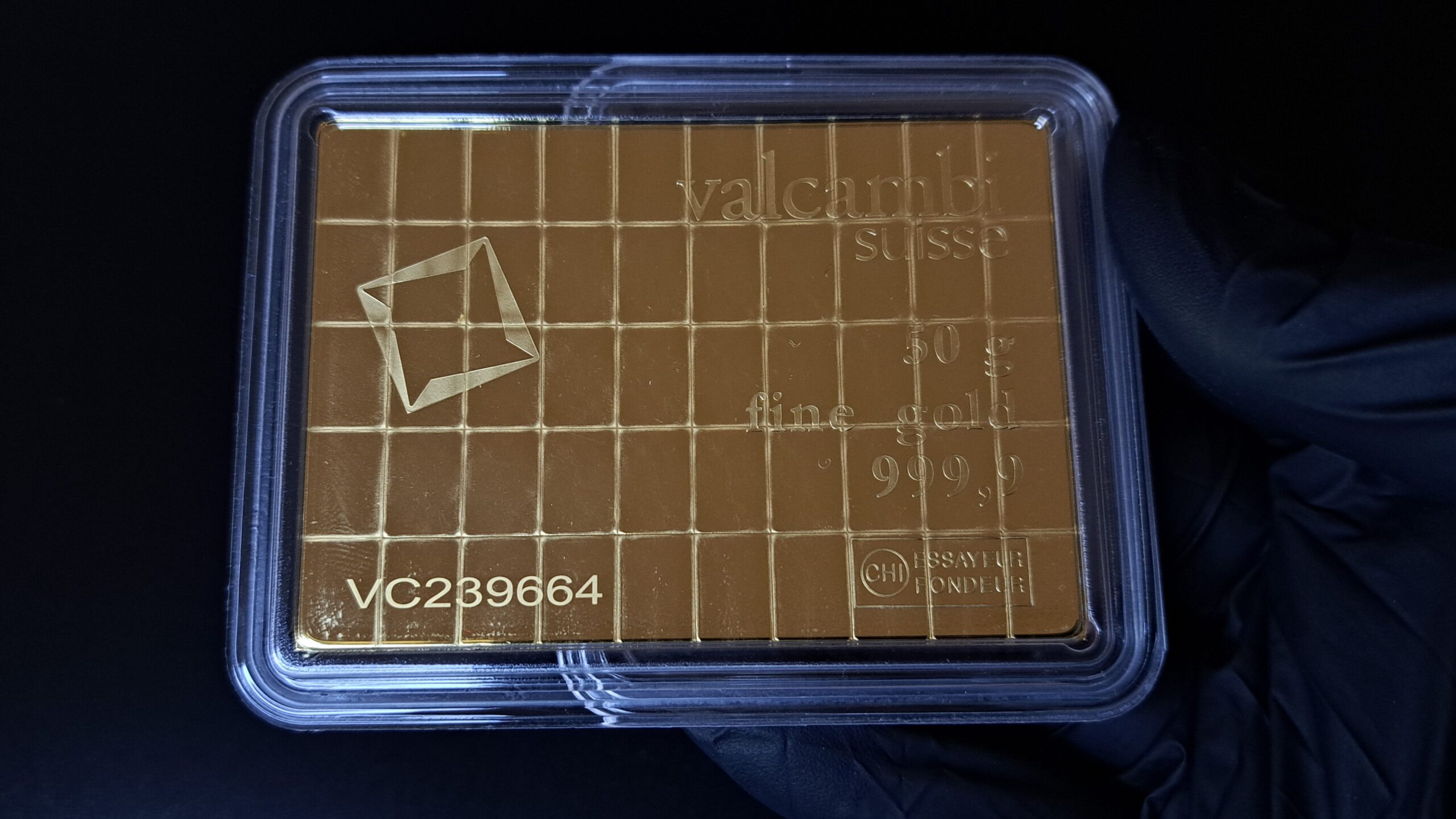 Goldbarren Valcambi CombiBar 50 g kaufen Goldbarren Valcambi CombiBar 50 g kaufen