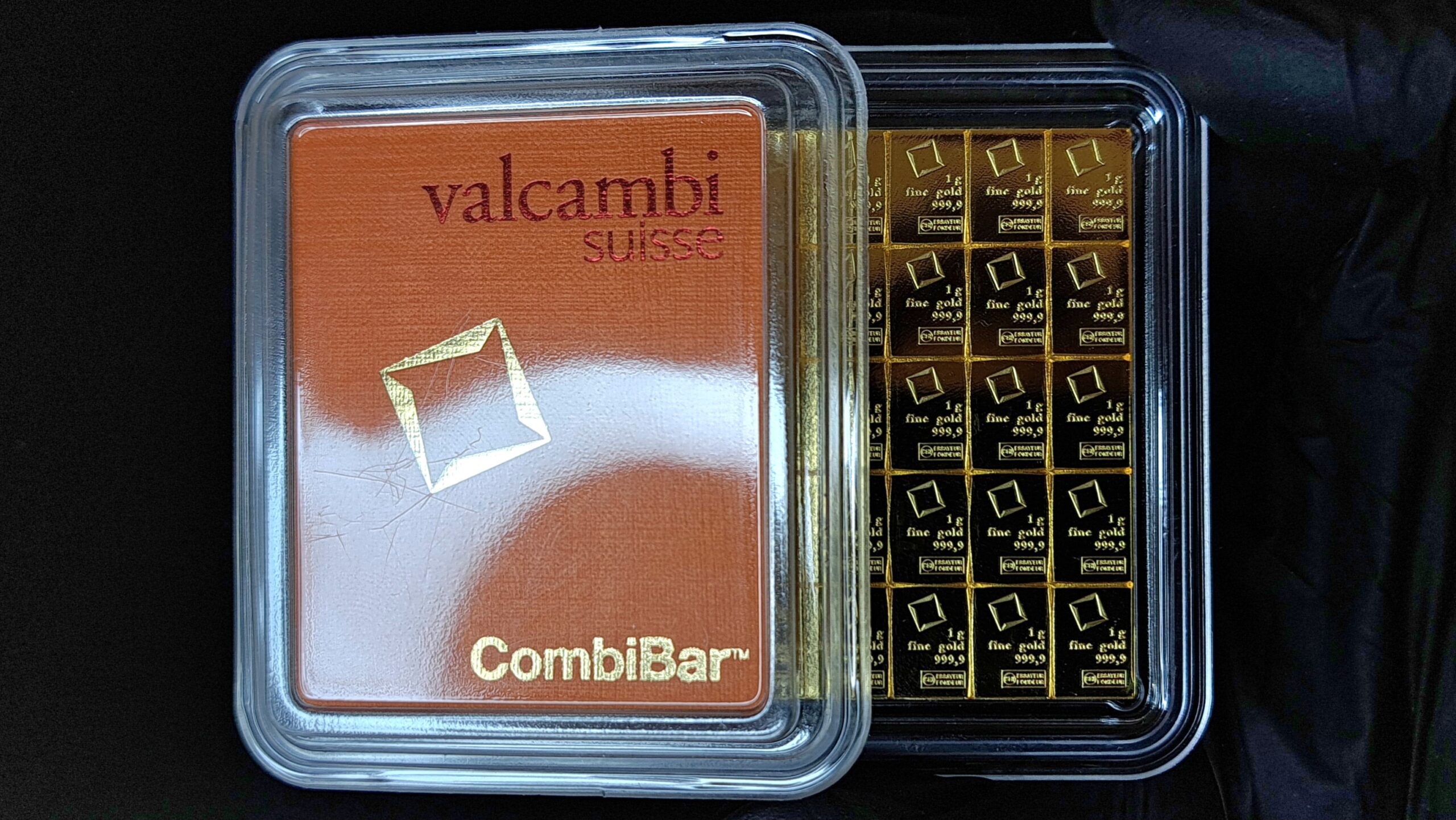 Goldbarren Valcambi CombiBar 50 g Goldbarren Valcambi CombiBar 50 g