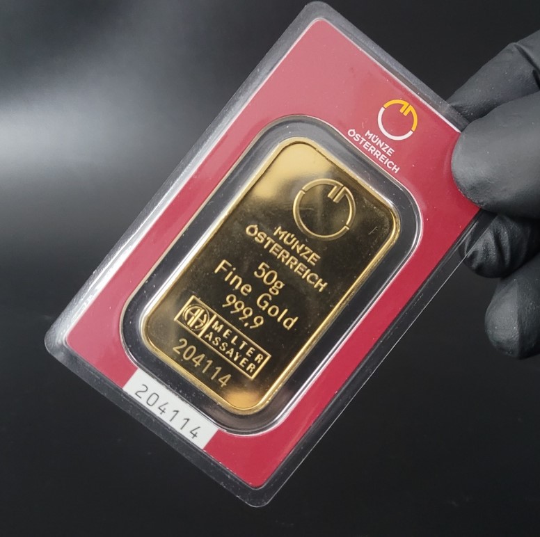50 g Goldbarren kaufen Münze Österreich 50 g Goldbarren kaufen Münze Österreich