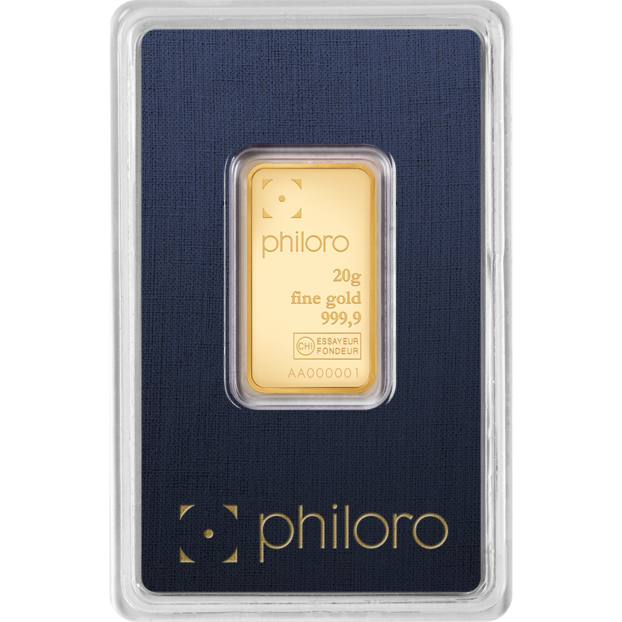 Goldbarren kaufen philoro 20 g Goldbarren kaufen philoro 20 g