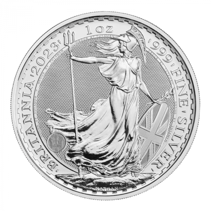 Silbermünzen kaufen Britannia 1 oz 2023 Silbermünzen kaufen Britannia 1 oz 2023