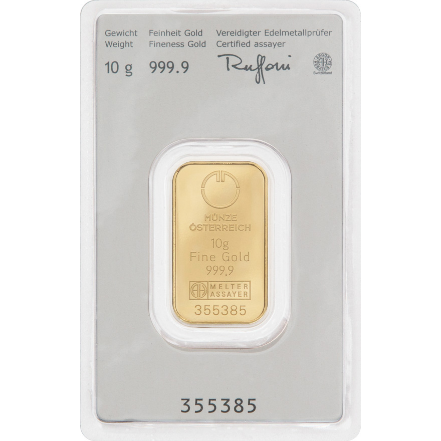 Münze Österreich 10 g Kinebar Goldbarren kaufen Münze Österreich 10 g Kinebar Goldbarren kaufen