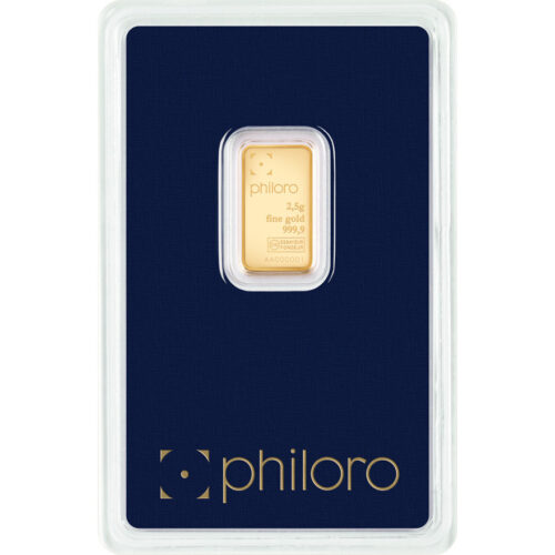 Goldbarren kaufen Philoro 2.5 g