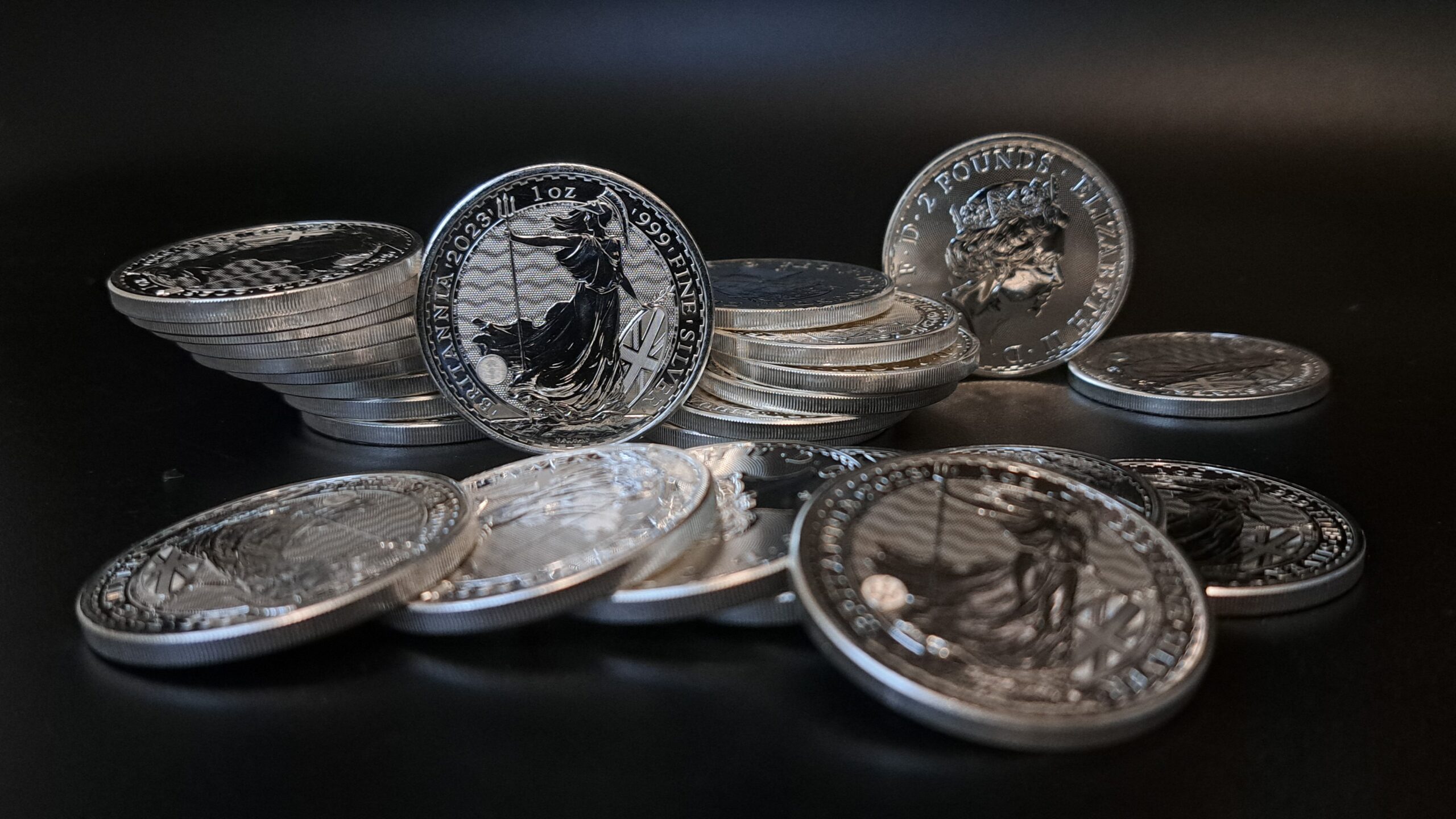 Tube 1 oz Britannia Silbermünzen kaufen Tube 1 oz Britannia Silbermünzen kaufen