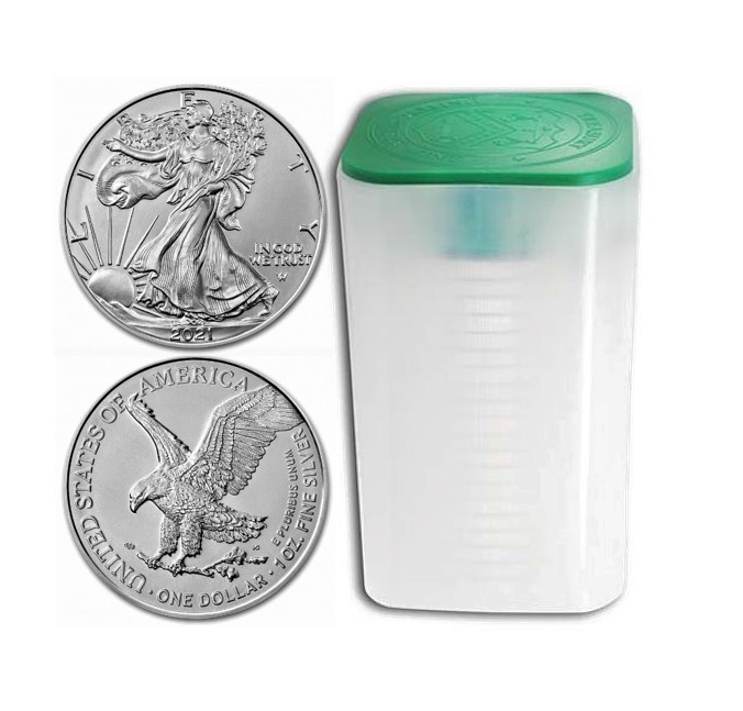Silber kaufen Tube American Eagle 1 oz Silber kaufen Tube American Eagle 1 oz