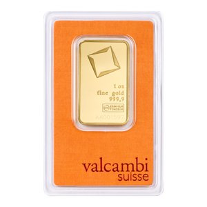 Goldbarren kaufen Valcambi 1 oz 999.9
