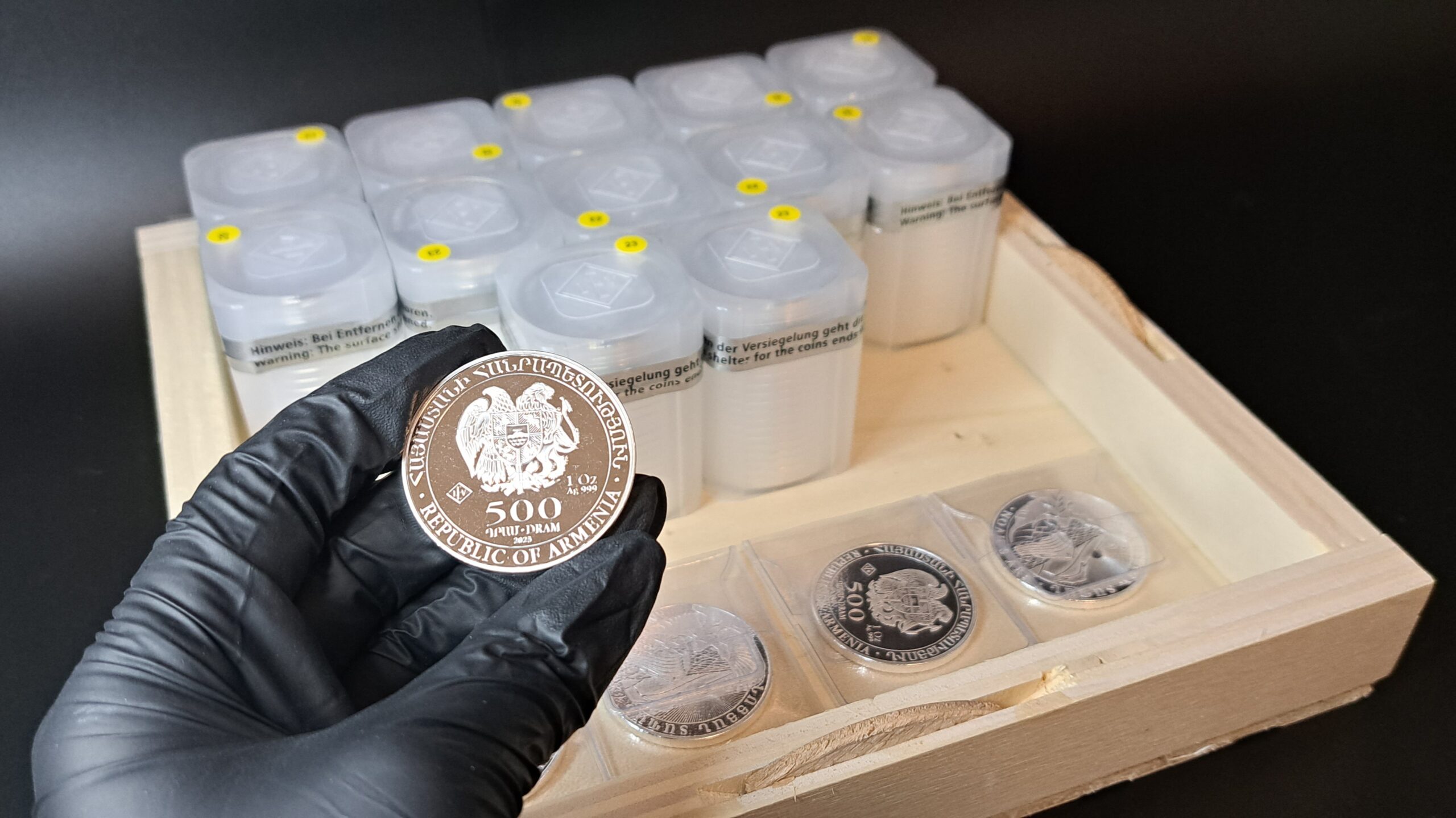 Masterbox 1 oz Arche Noah Silber kaufen Masterbox 1 oz Arche Noah Silber kaufen