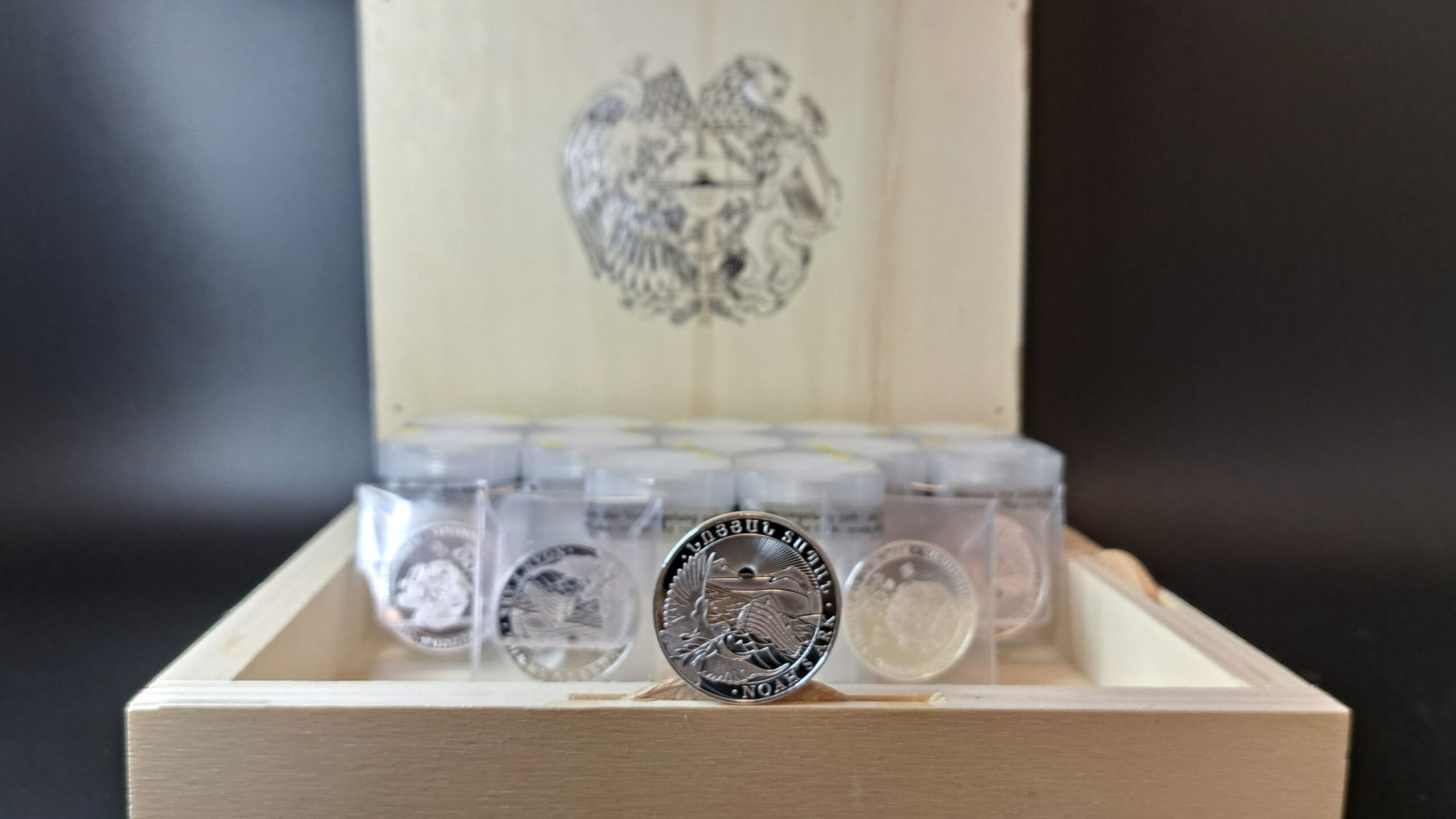 Masterbox 1 oz Arche Noah Silbermünzen kaufen Masterbox 1 oz Arche Noah Silbermünzen kaufen