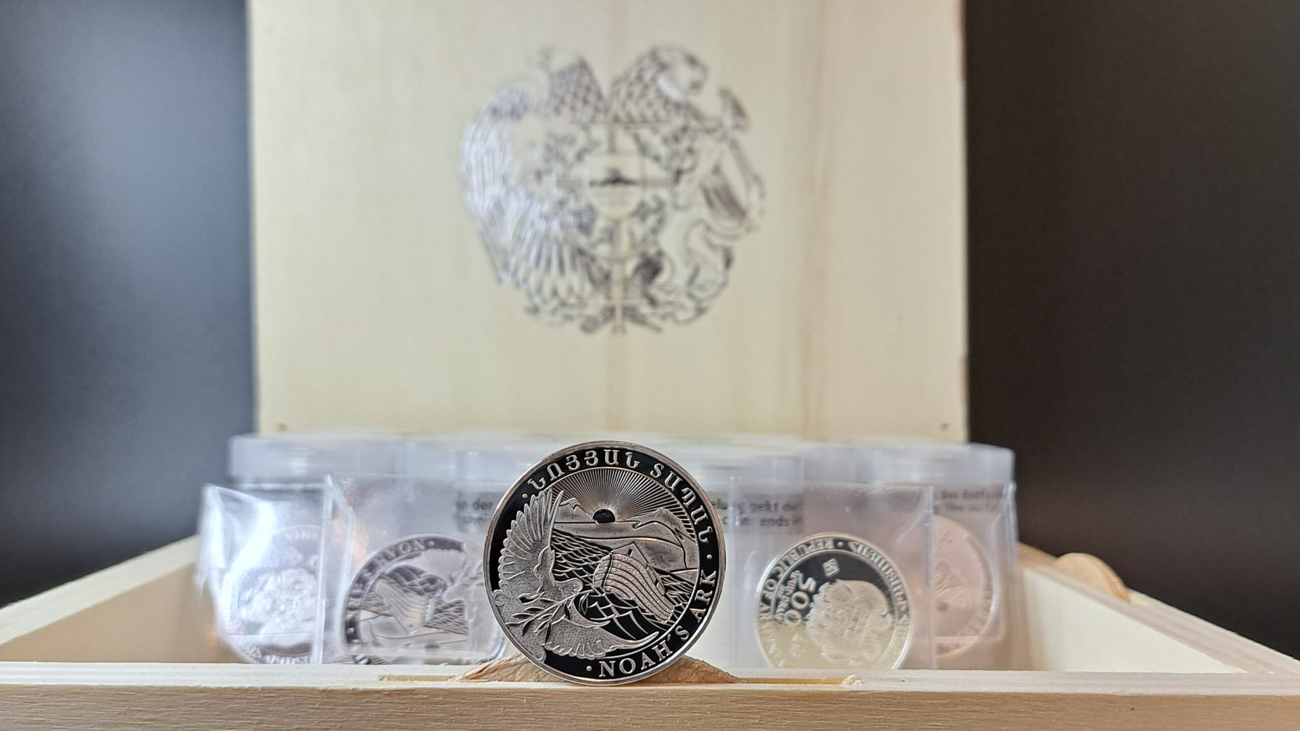 Silbermünzen kaufen Masterbox 1 oz Arche Noah Silbermünzen kaufen Masterbox 1 oz Arche Noah