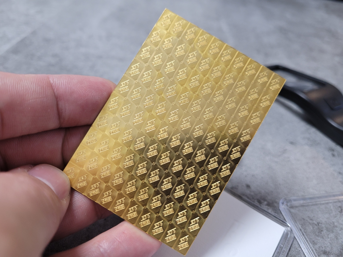 Valcambi CombiBar 100 x 0.5 g Goldtafel verkaufen Valcambi CombiBar 100 x 0.5 g Goldtafel verkaufen
