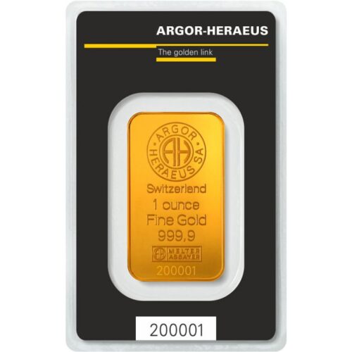 Gold kaufen Argor Heraeus 1 oz