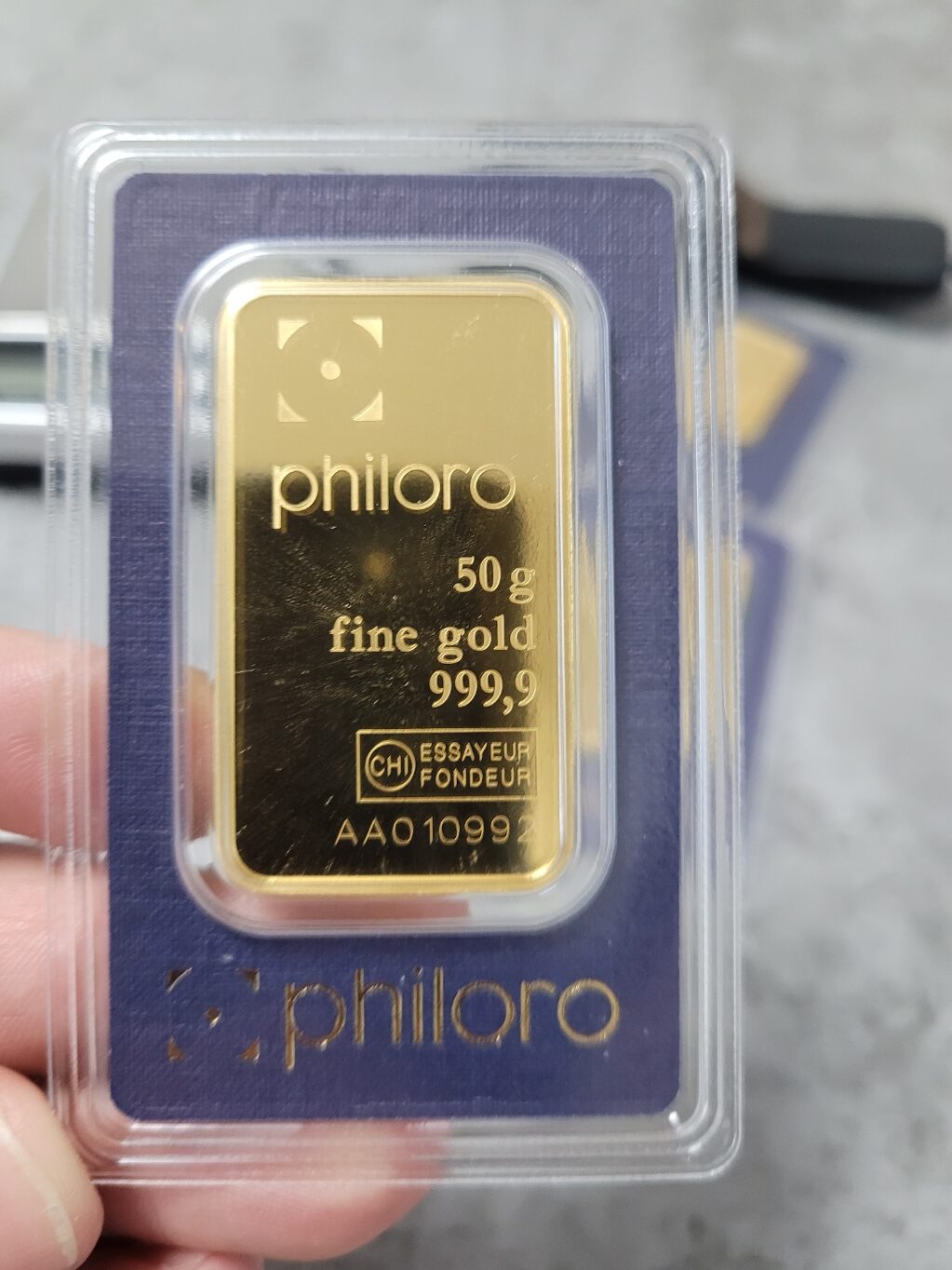 Gold kaufen Philoro 50g Gold kaufen Philoro 50g