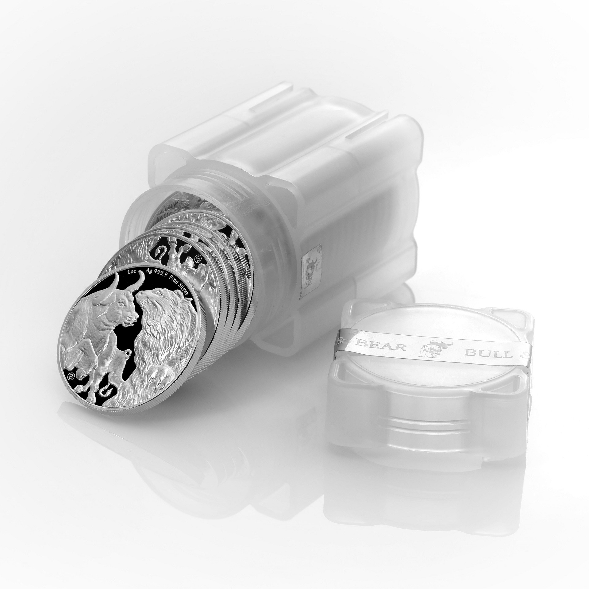 Silber kaufen Masterbox 400 Stück 1 oz Silber Bull & Bear Silber kaufen Masterbox 400 Stück 1 oz Silber Bull & Bear