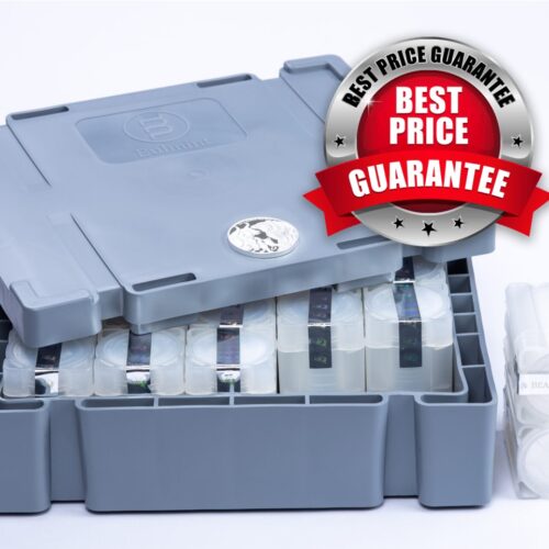 Silbermünzen kaufen Masterbox 400 Stück 1 oz Silber Bull & Bear