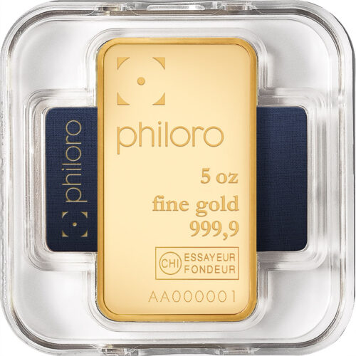 Goldbarren kaufen 5 oz Philoro