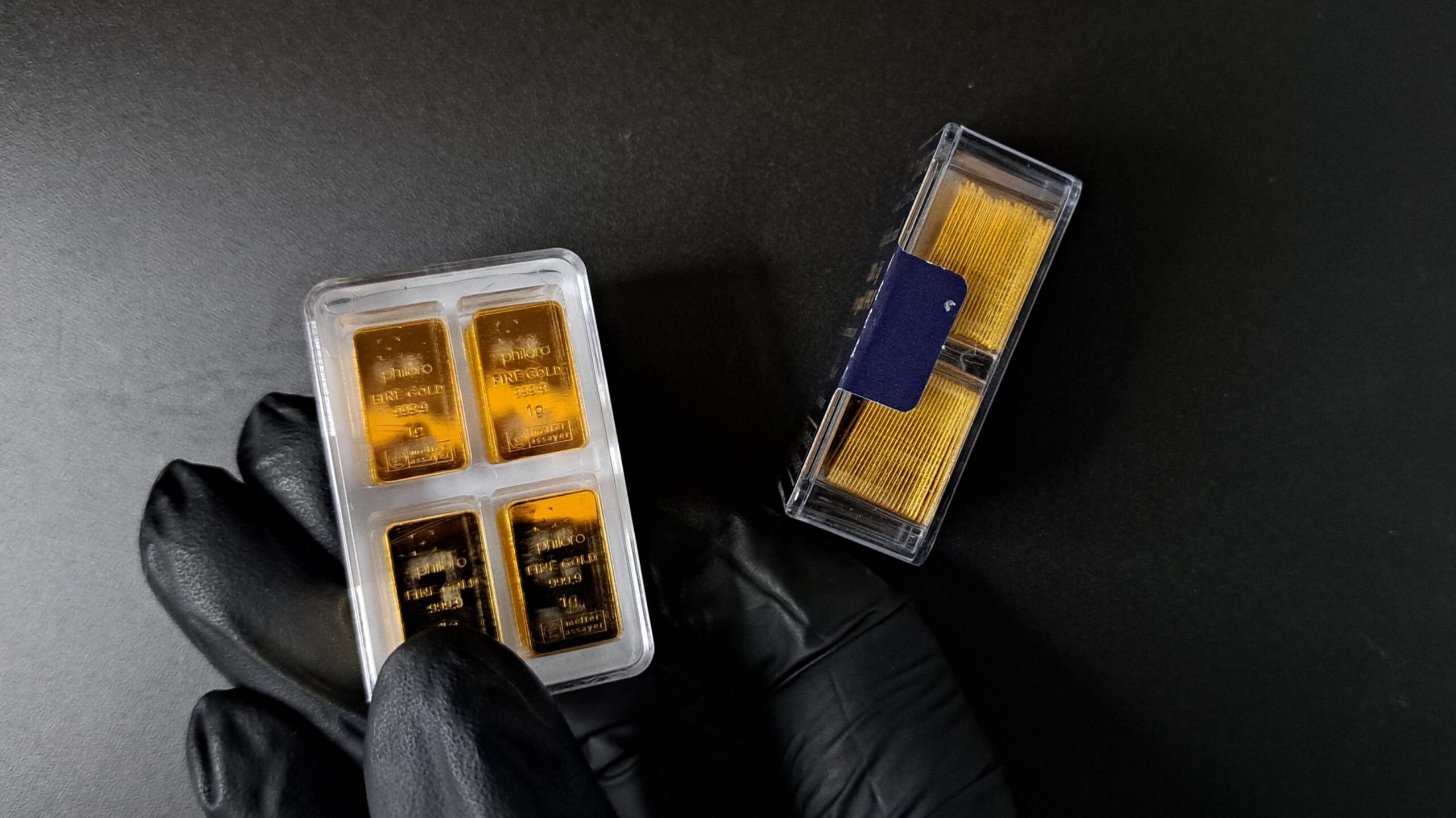 UnityBox 100 x 1 g Philoro Goldbarren kaufen UnityBox 100 x 1 g Philoro Goldbarren kaufen