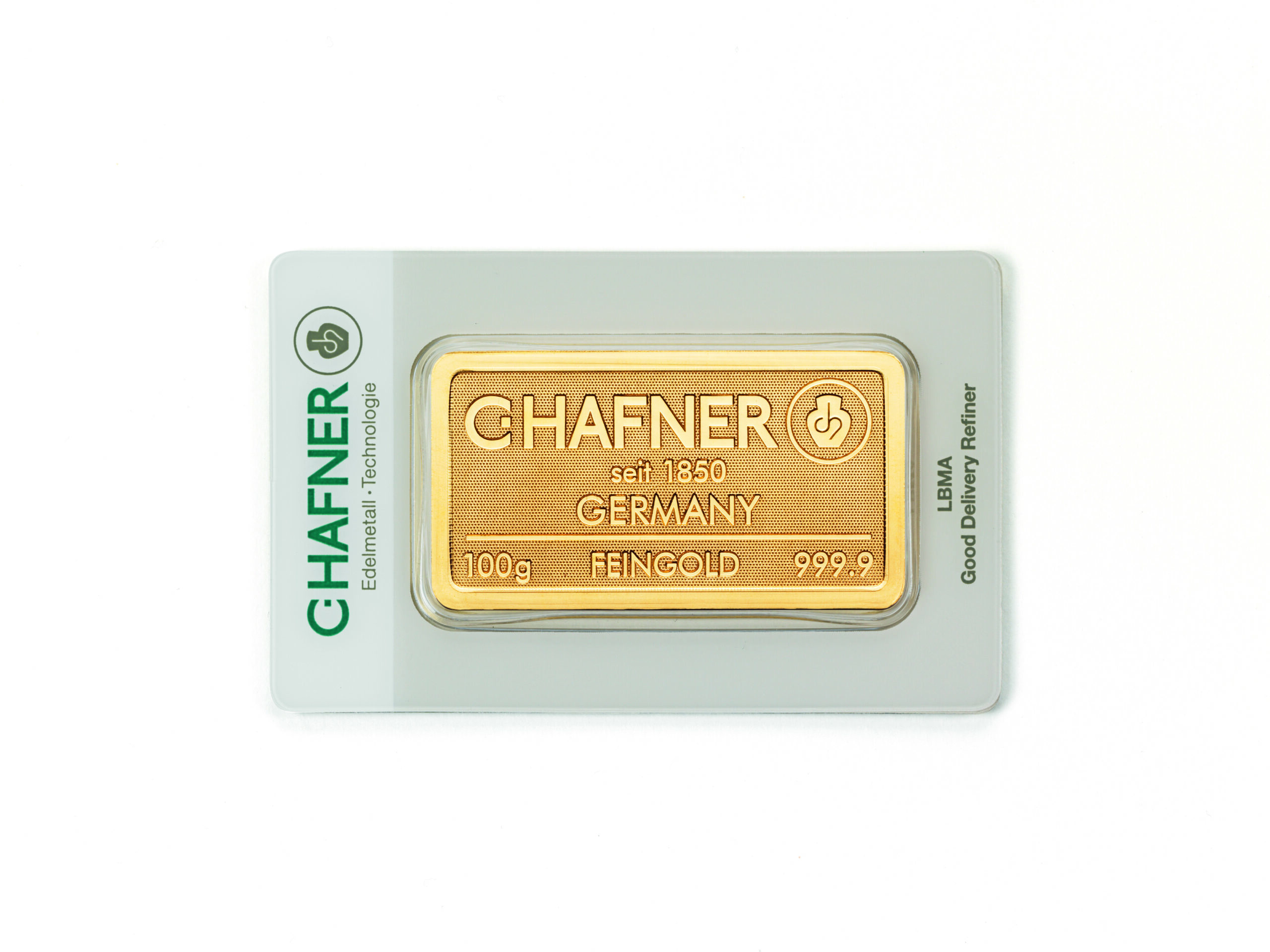 Gold kaufen C.Hafner 100 g Gold kaufen C.Hafner 100 g